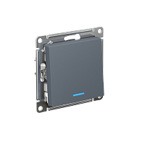 Переключатель с/у AtlasDesign 1кл. грифель, механизм IP20 10А с инд. на 2 направлен (упак-10шт) SchE          