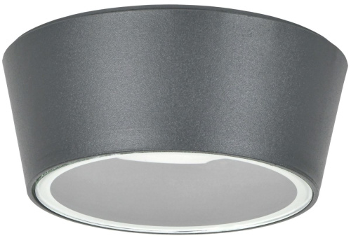 LIGHTING Светильник уличный 5104 потолочный под лампу GX53 IP65 серый IEK                                        