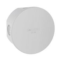 Коробка ответвит. с кабельными вводами, IP44, д.80х40мм          