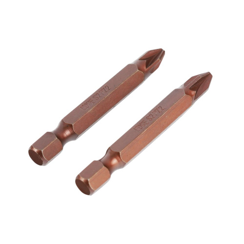 Бита PZ2, сталь S2, длина 50 мм, 2шт в блистере EDGE by PATRIOT                                        